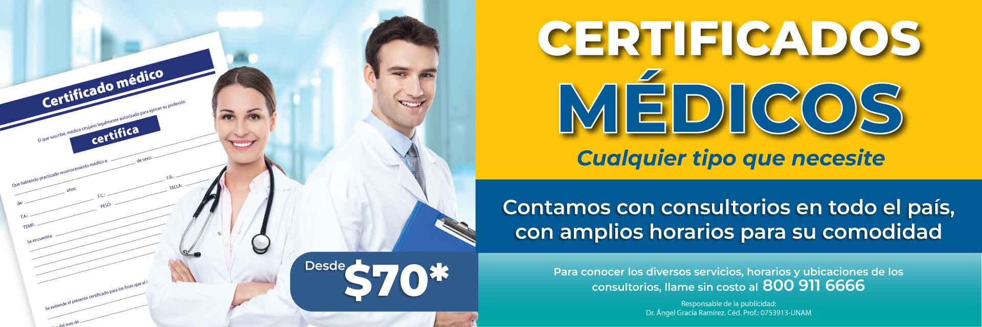 certificados medicos 2026